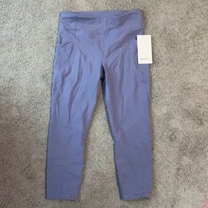 time to sweat crop 23” lululemon leggings